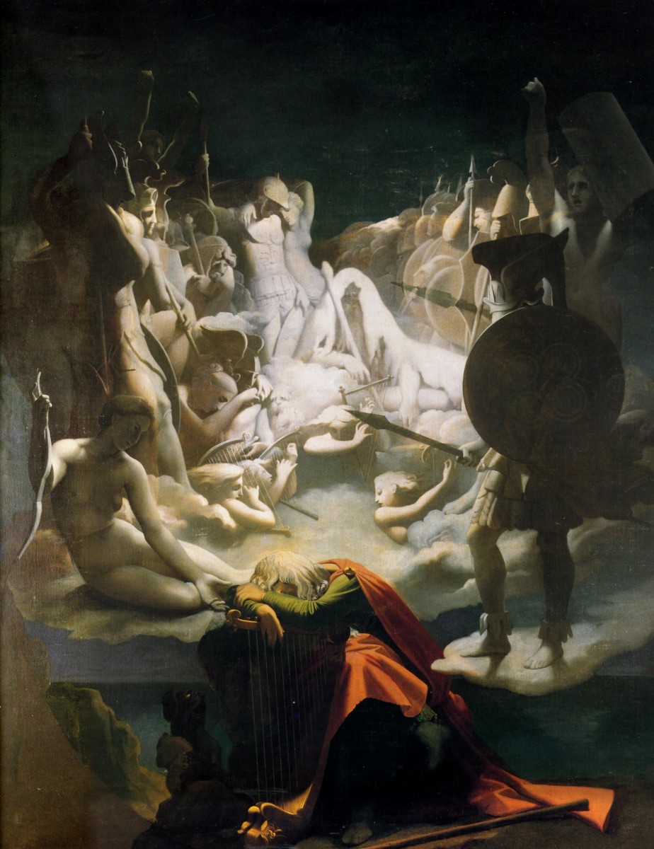 1813 Ingres Le Songe d'Ossian- Huile sur Toile- 348x275 cm.jpg